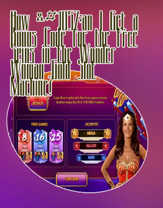 Wonder woman slot machine for sale